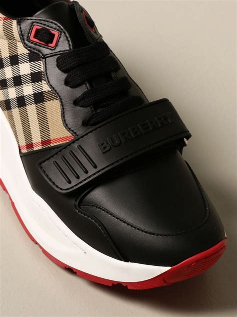 burberry leather sneaker|Burberry sneakers for females.